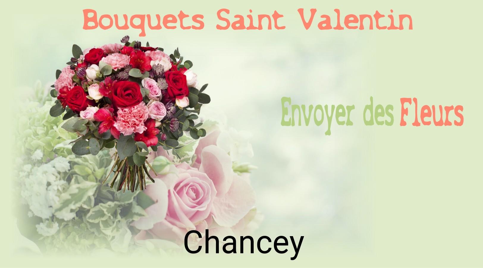 Roses de Saint-Valentin livrées à Chancey